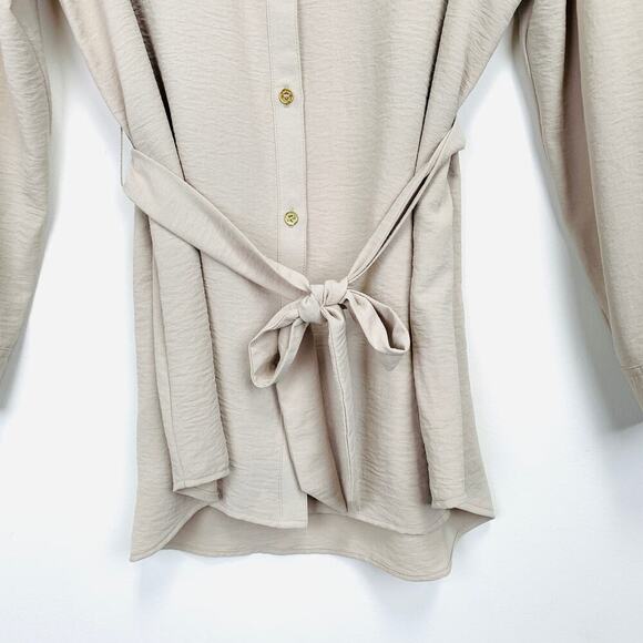 NWT Calvin Klein Belted Tunic Size L - Picture 4 of 11